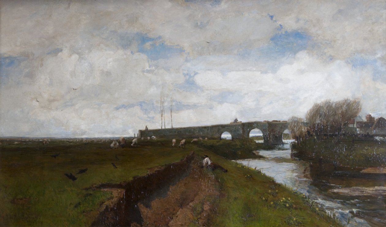 På Medway - En luftig marts af John William Buxton Knight