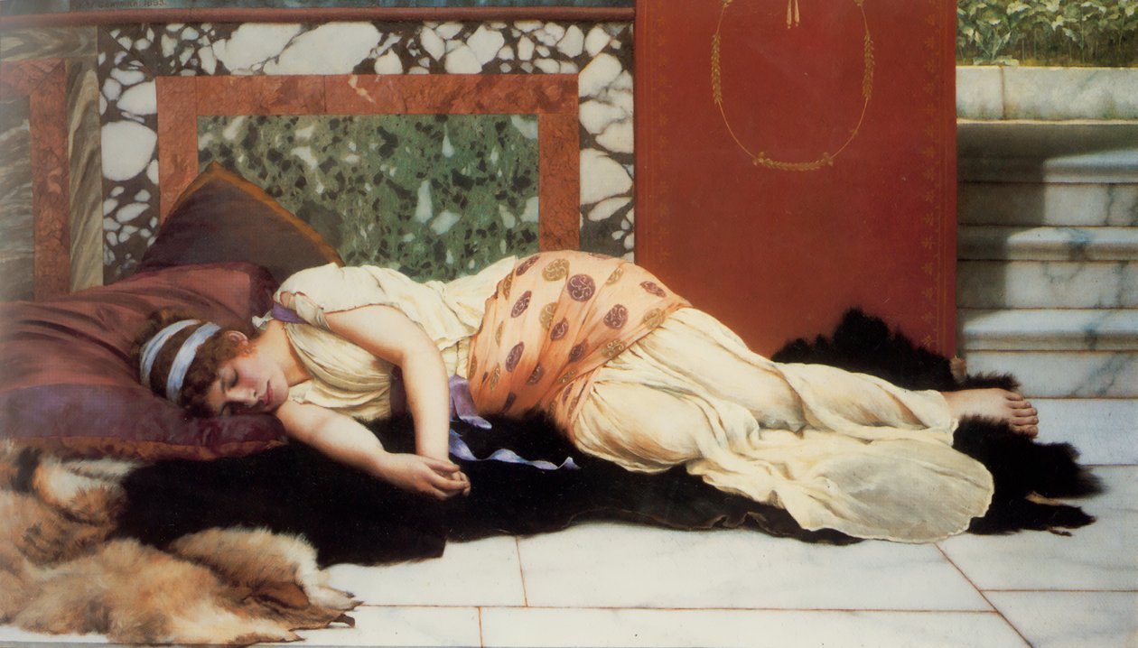 Endymion af John William Godward