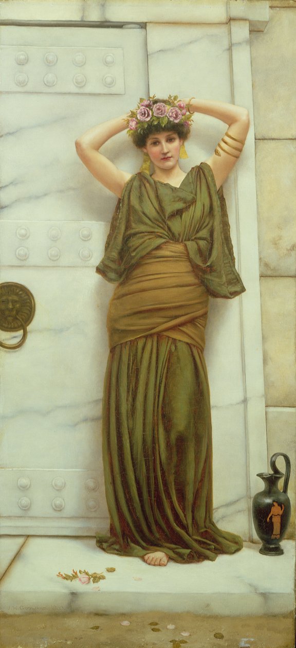 Ianthe, 1889 af John William Godward