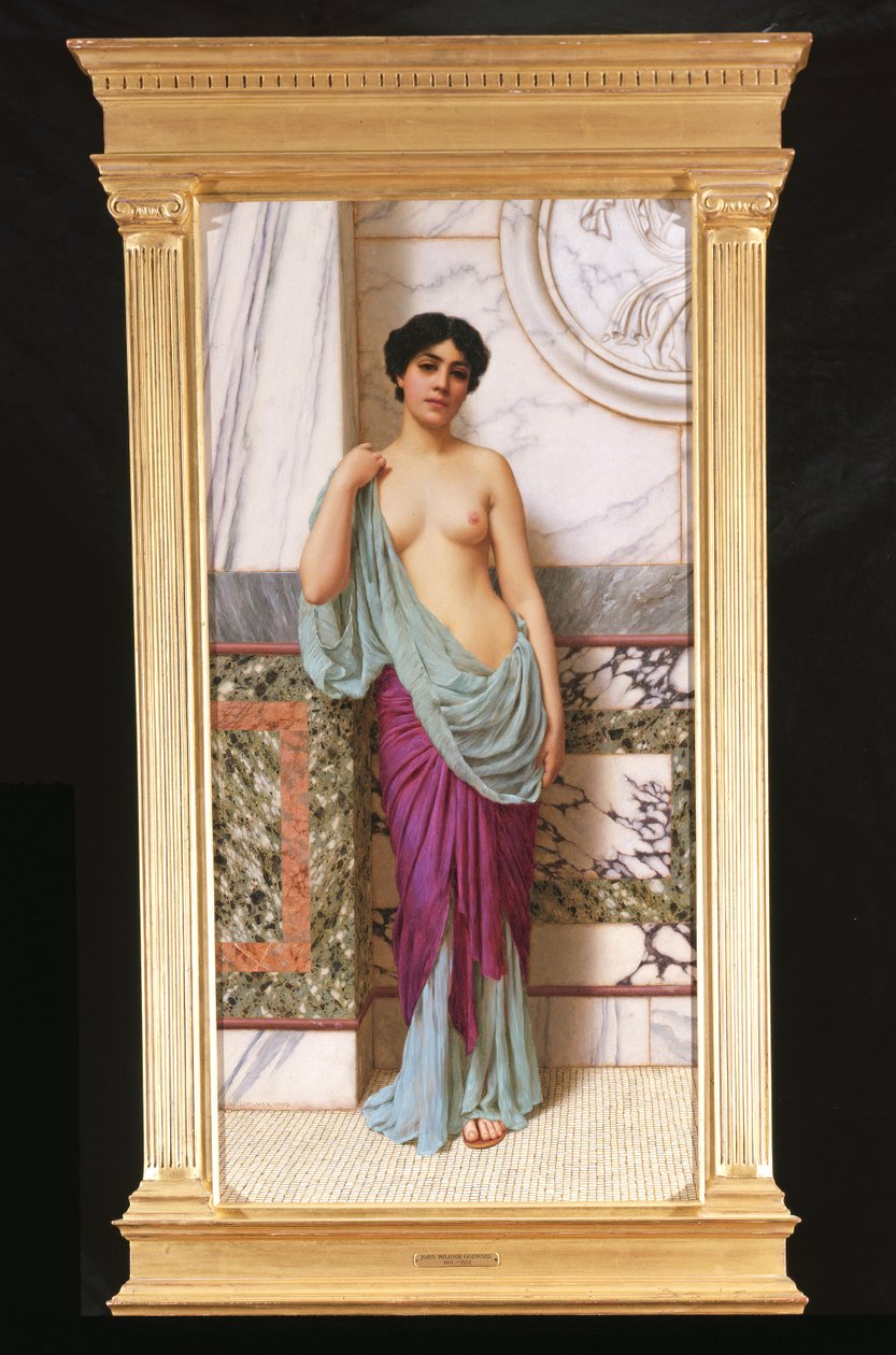 I Tepidarium, 1909 af John William Godward