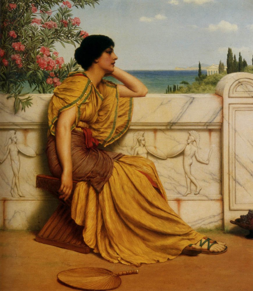 Fritid af John William Godward