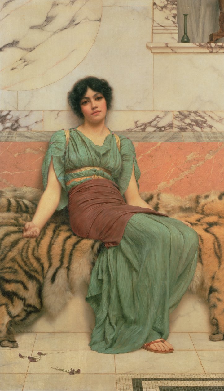 Søde drømme, 1901 af John William Godward