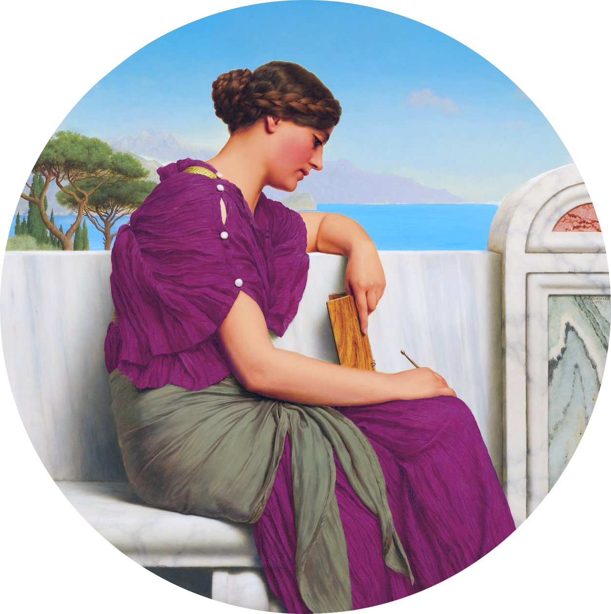 Svaret af John William Godward