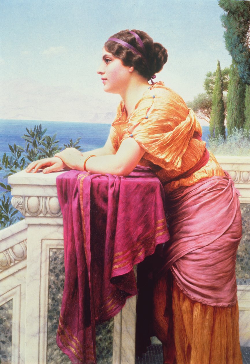 Belvedere af John William Godward