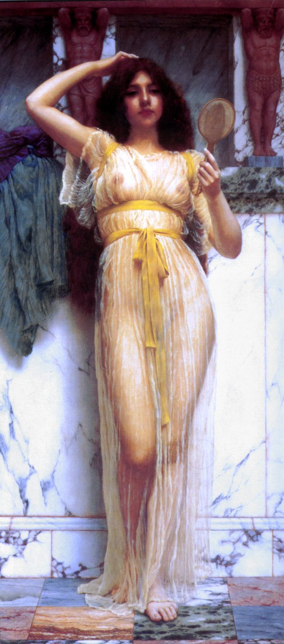 Spejlet af John William Godward