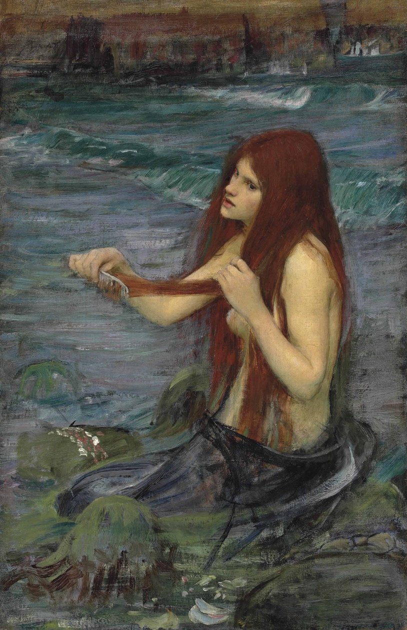 Havfruen af John William Waterhouse