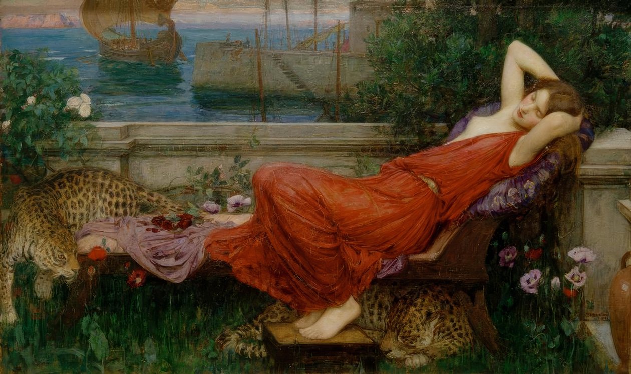 Ariadne af John William Waterhouse