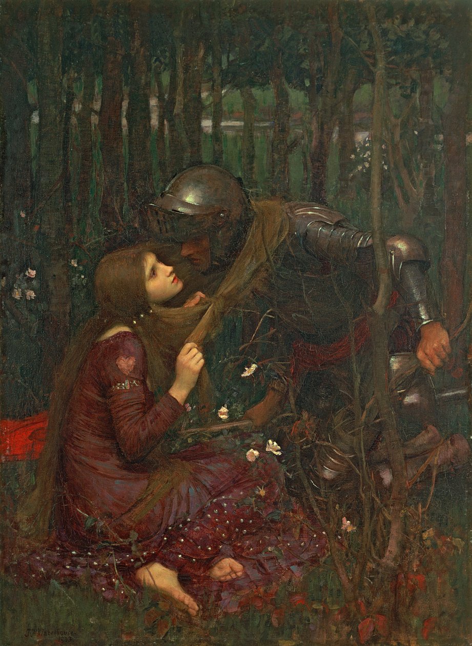 Den smukke dame uden tak, 1893 af John William Waterhouse