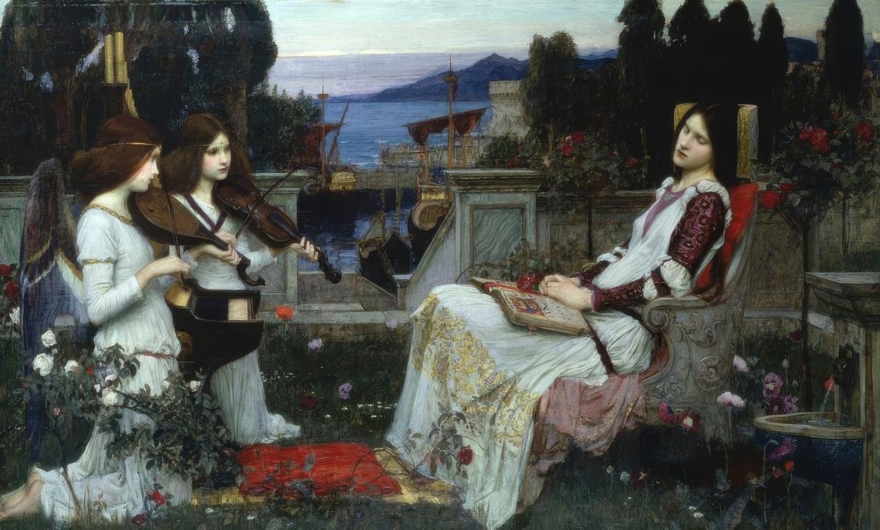 Sankt Cecilia af John William Waterhouse