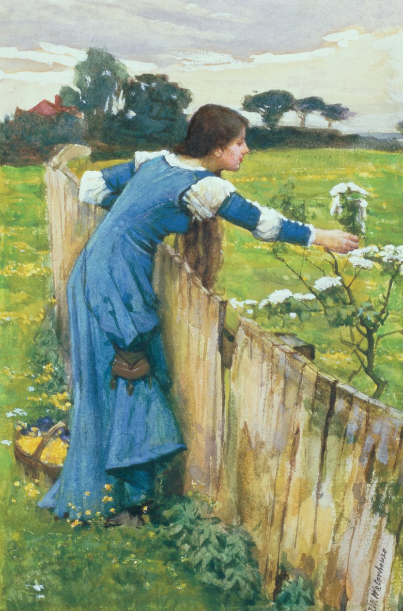 Forår af John William Waterhouse