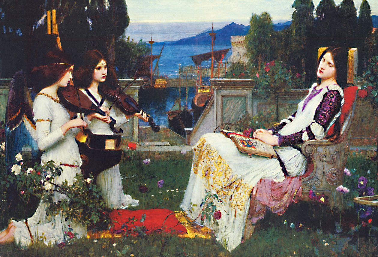 St. Cecilia af John William Waterhouse