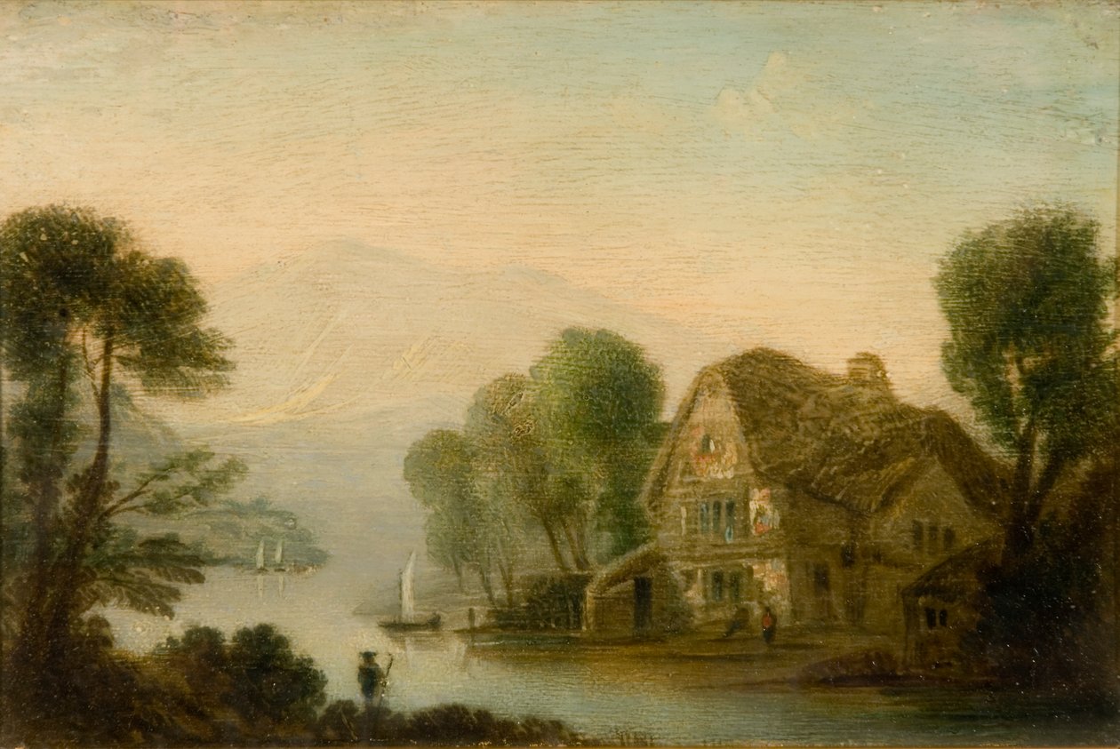 Breadalbane færge, Loch Tay af John Wilson Ewbank