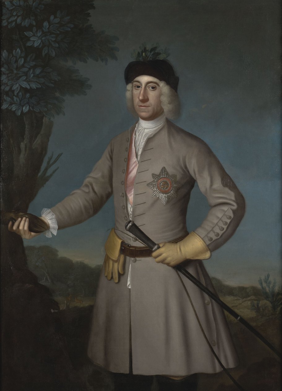 Portræt af John Campbell, 3. jarl af Breadalbane og Holland (1696-1782) af John Wootton