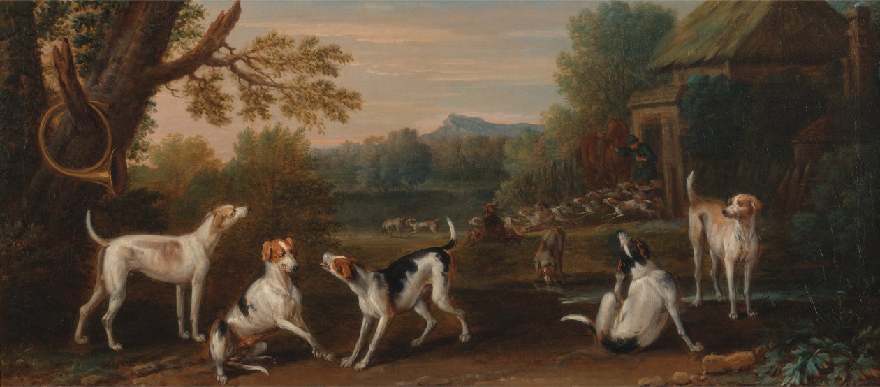 Frigivelse af hundene af John Wootton