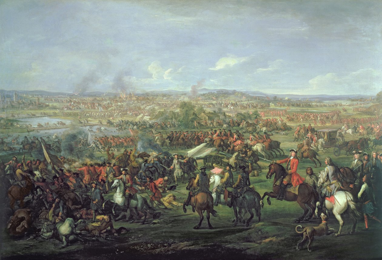 Slaget ved Blenheim den 13. august 1704, ca. 1743 (se 195676 for detaljer) af John Wootton