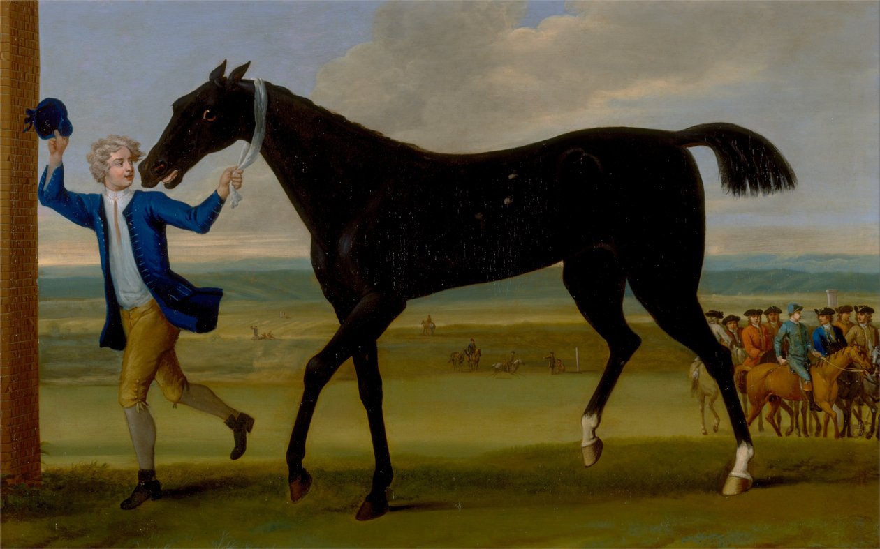 Hertugen af Rutlands Bonny Black af John Wootton
