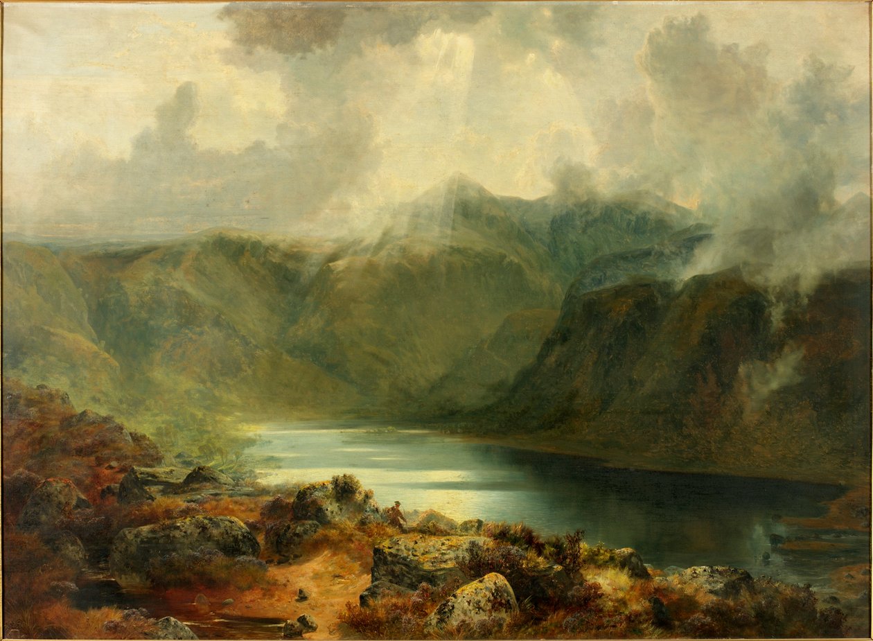 Loch Muick, Aberdeenshire, 1867 af John Wright Oakes