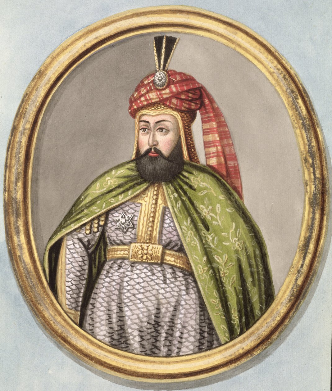 Amurath (Murad) IV (1612-40) Sultan 1623-40, fra "A Series of Portraits of te Emperors of Turkey", 1808 af John Young