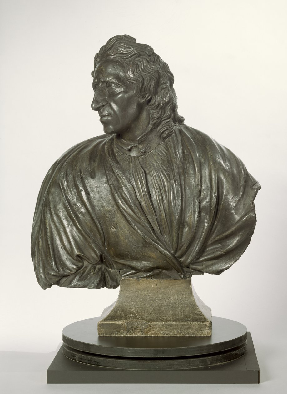John Locke (1632-1704) ca. 1700 (bly) af John van I Nost