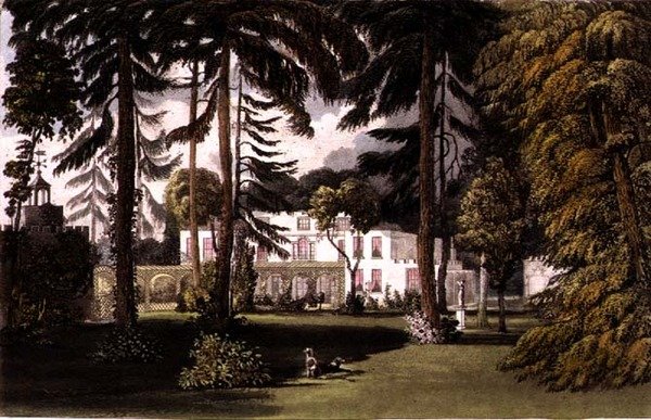 Pelling Place, Garden Front, fra Ackermanns 
