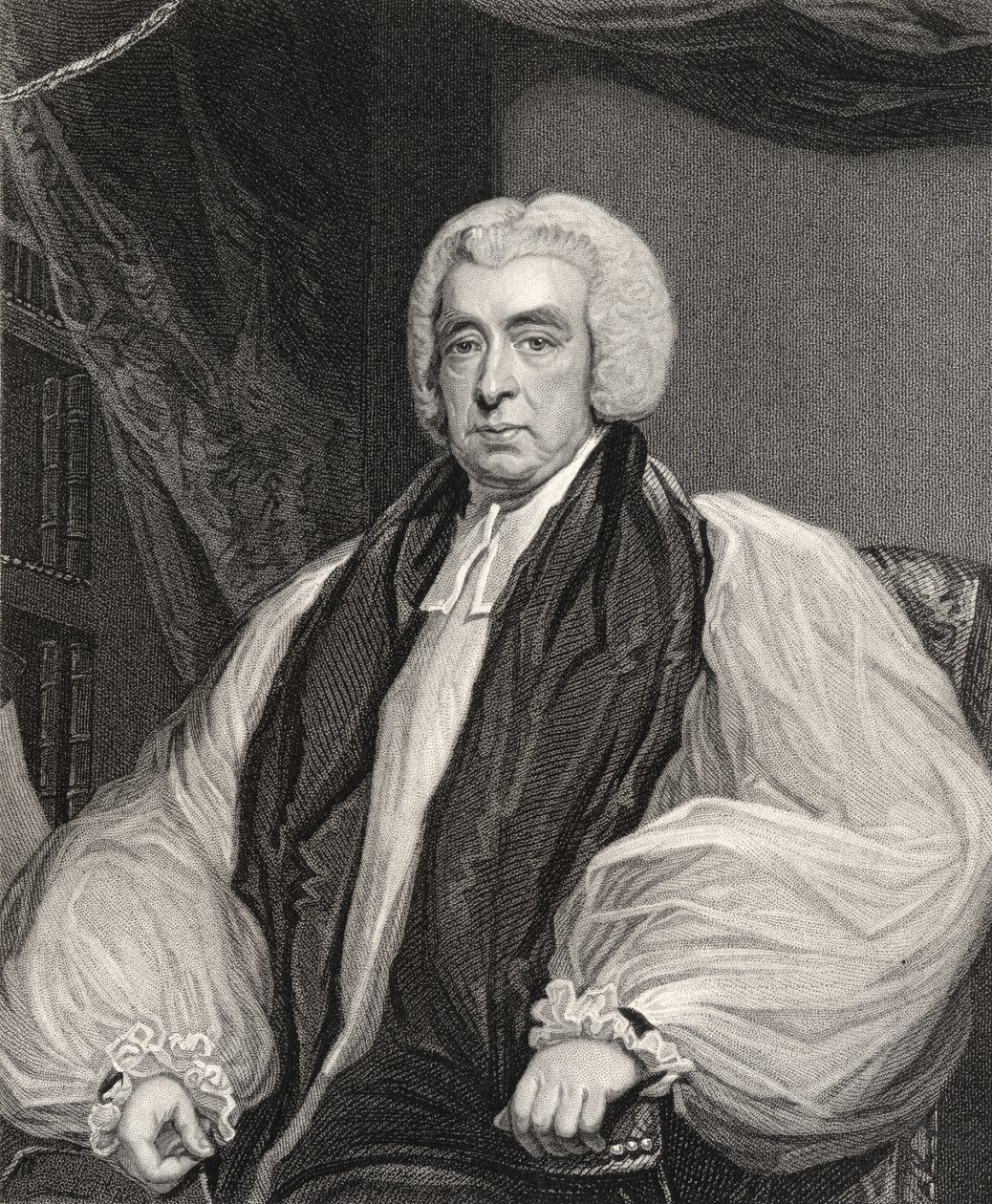 Pastor Beilby Porteus, graveret af H. Meyer, fra 