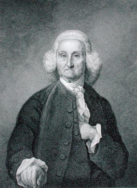 Jonathan Trumbull (1710-85) graveret af E. Mackenzie (gravering) af John (after) Trumbull