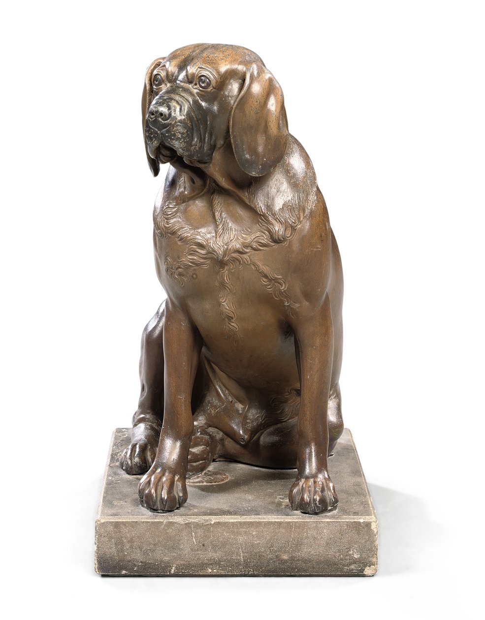 En George III model af en hund, ca. 1760 (se også 433421) af John (attr. to) Cheere