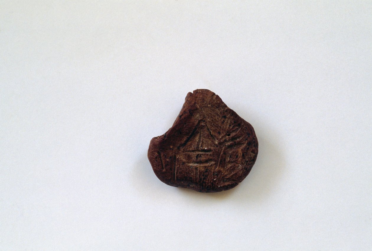 Minoisk sæl, Kreta, Grækenland, minoisk civilisation af Walter Charles Mills