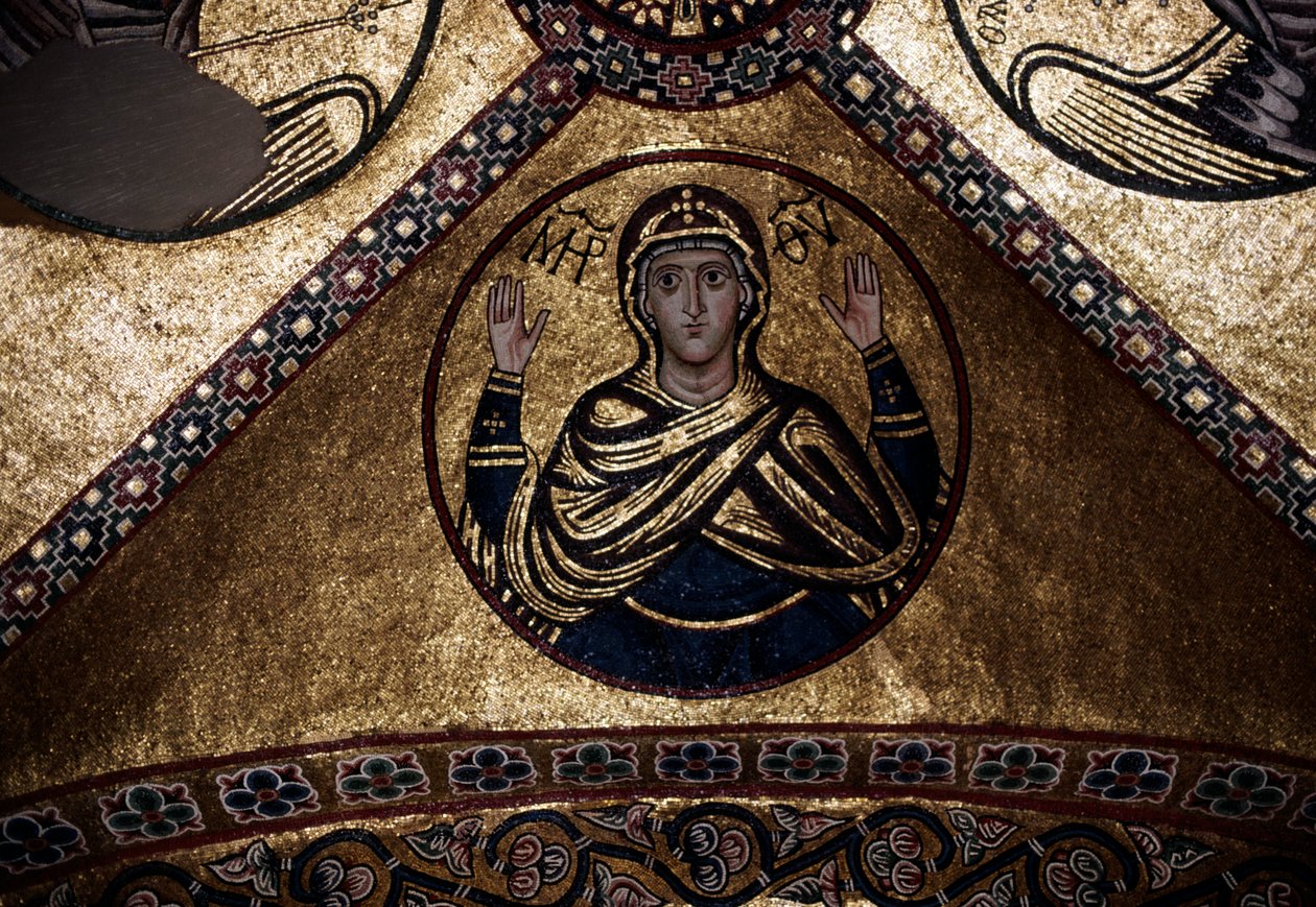 Mosaik af Katholikon (Catholicon), Hosios Loukas kloster (UNESCOs verdensarvsliste af Walter Charles Mills
