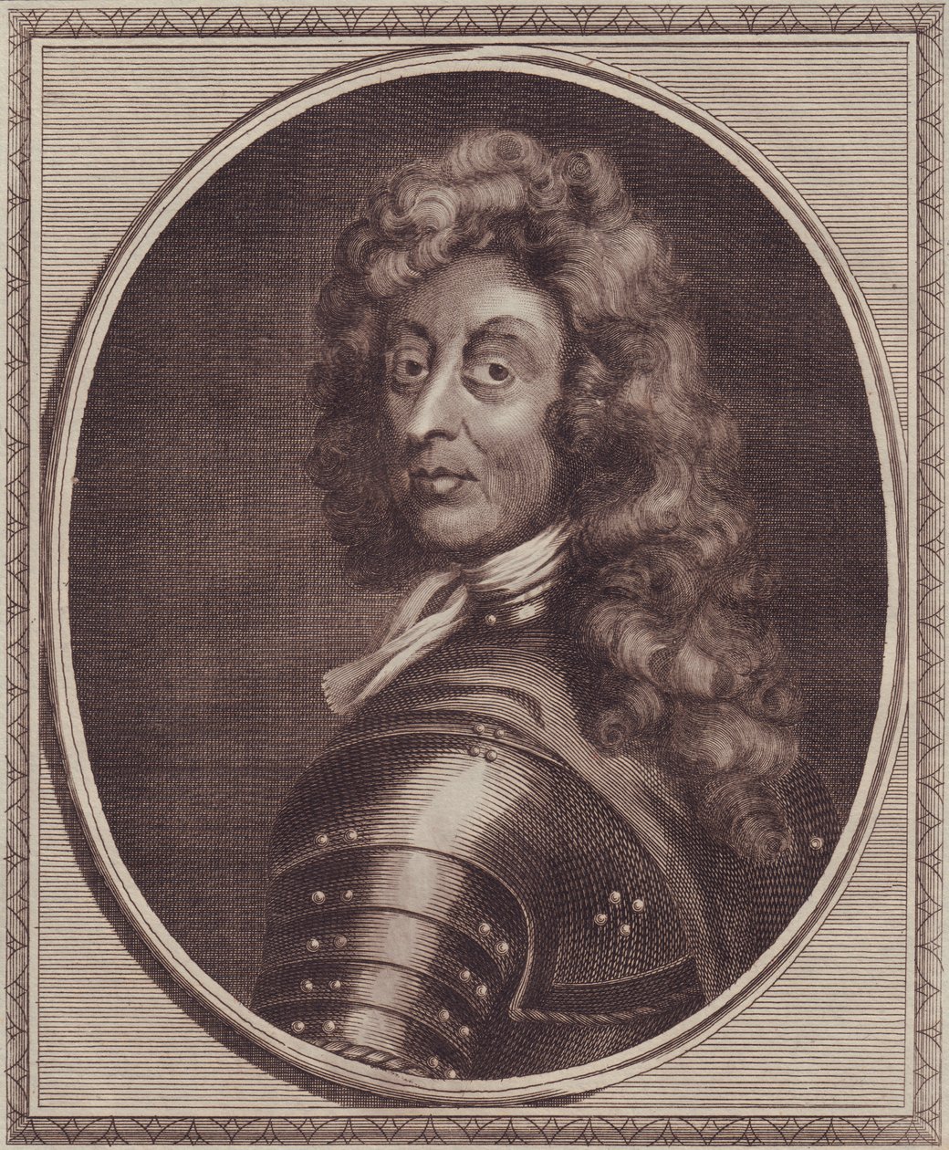 Portræt af den tyske general Friedrich Hermann af Walter Charles Mills