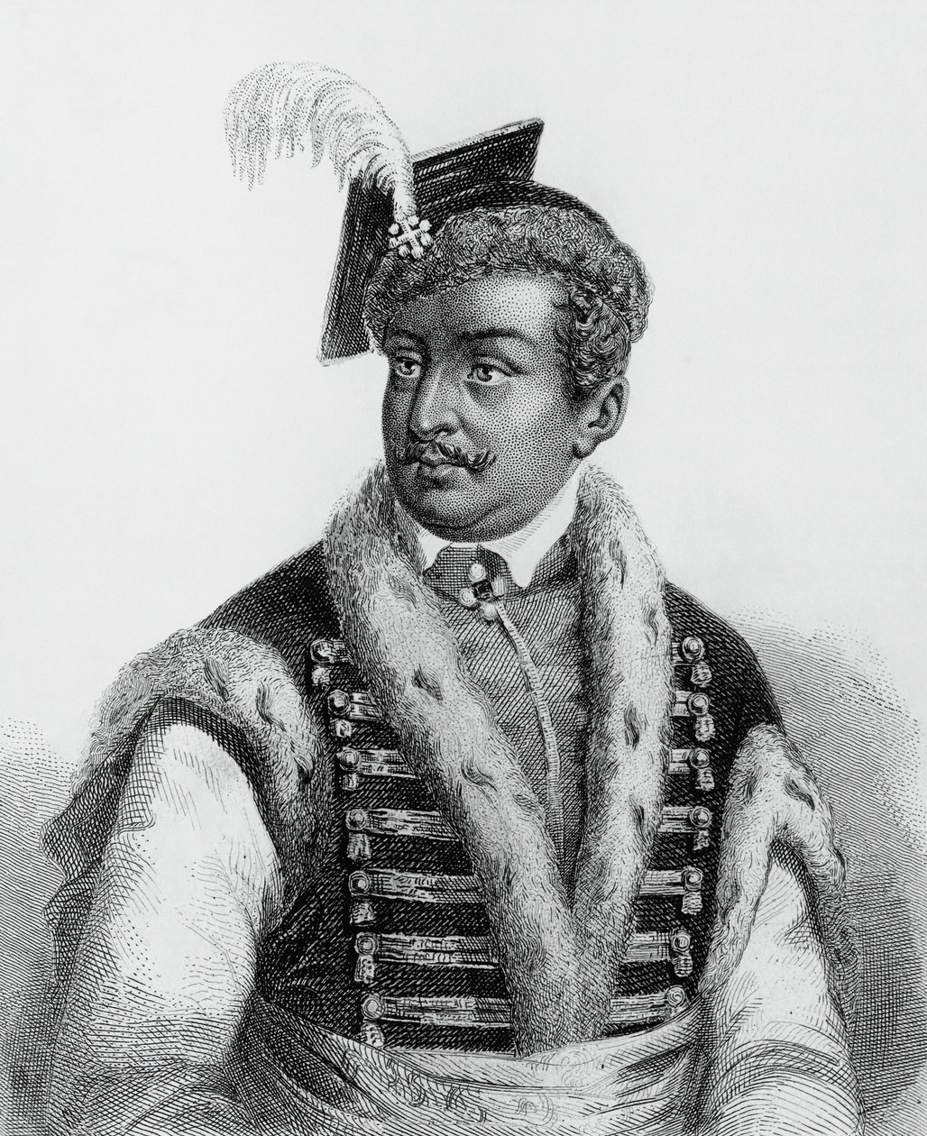 Stanislaw I Leszczynski (1677-1766), konge af Polen, storhertug af Litauen og hertug af Lothringen og Bar af Walter Charles Mills