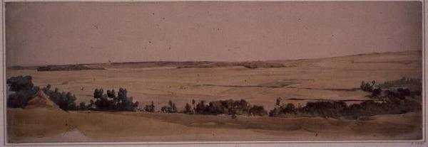 Slagmarken ved Crecy, 26. august 1346 af John Absolon