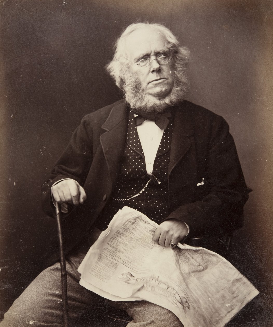 Mr James Playfair, Glasgow, 1855 af John Adamson
