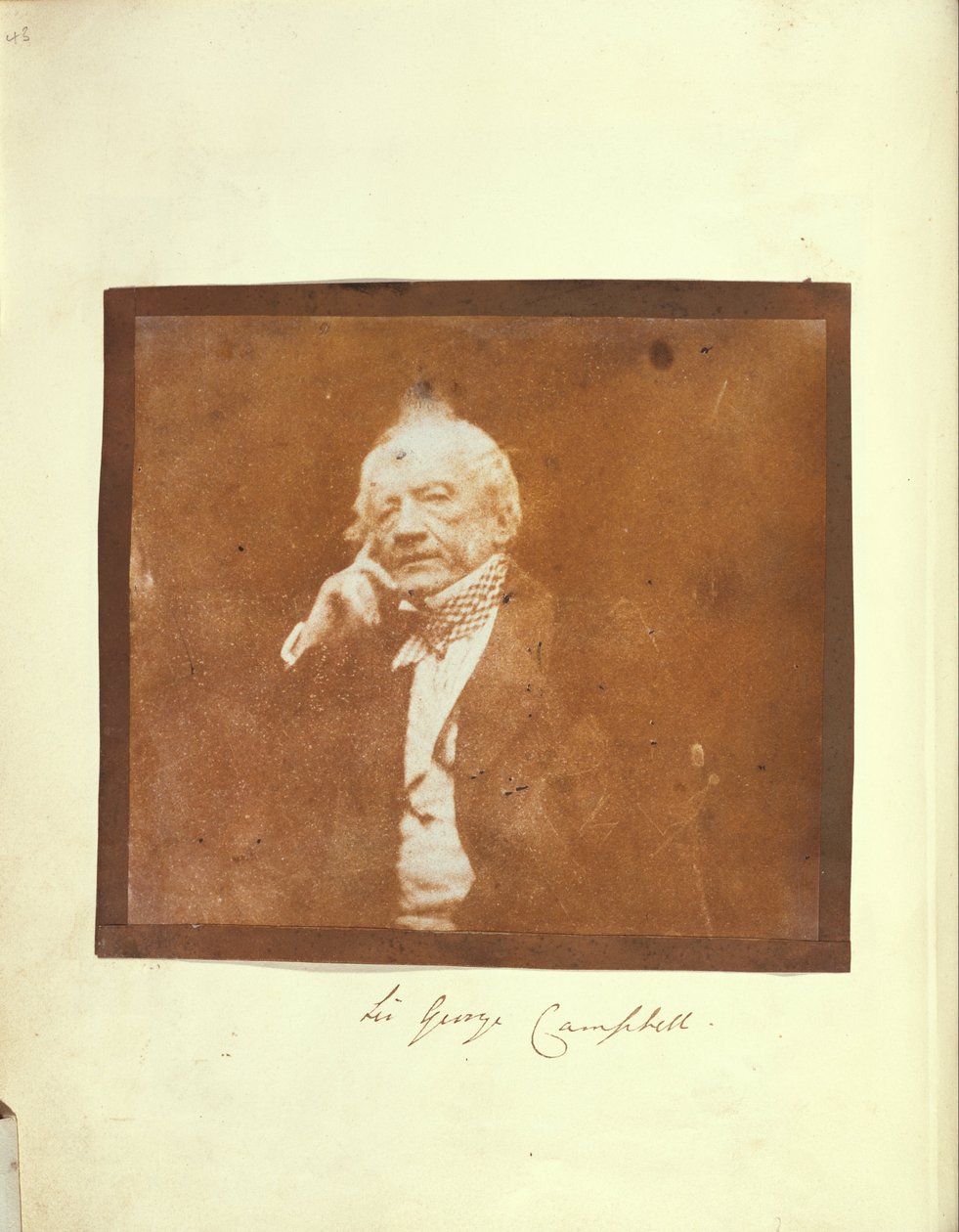 Sir George Campbell af John Adamson