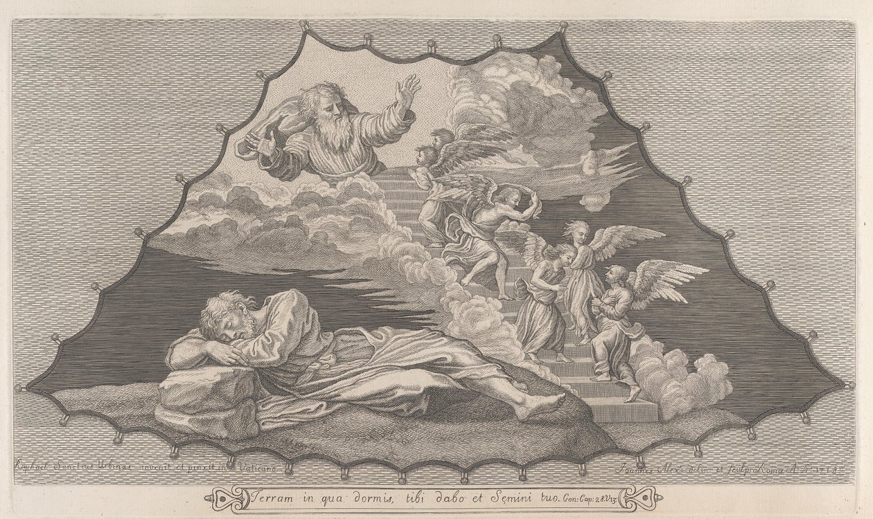 Jakob og den himmelske stige af John Alexander