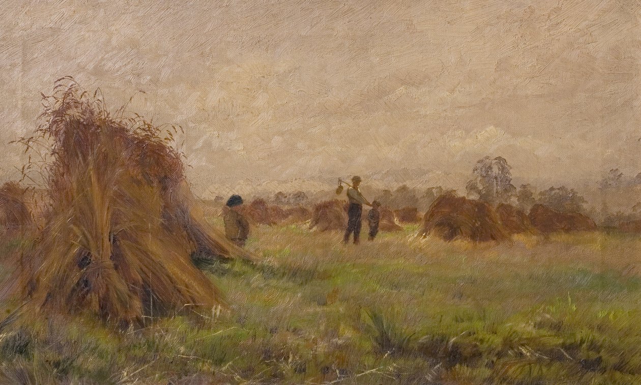 Høstscene, 1885-99 af John Anderson