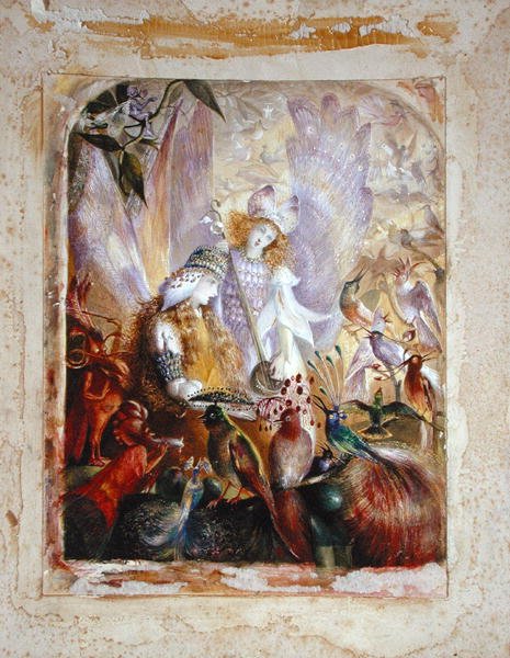 Koncerten (akvarel på papir) af John Anster Fitzgerald