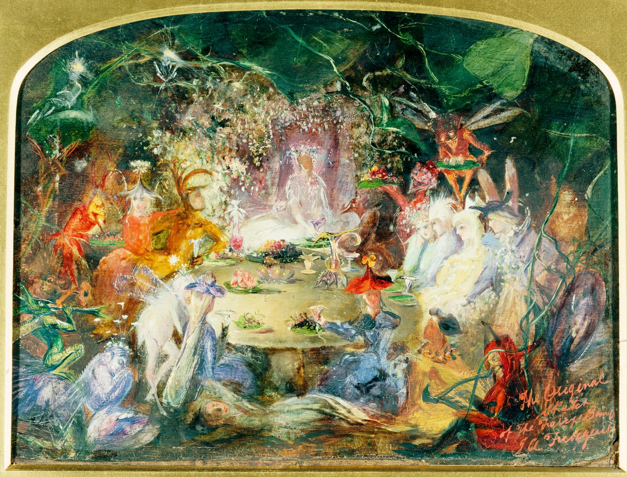 Den originale skitse til The Fairy
