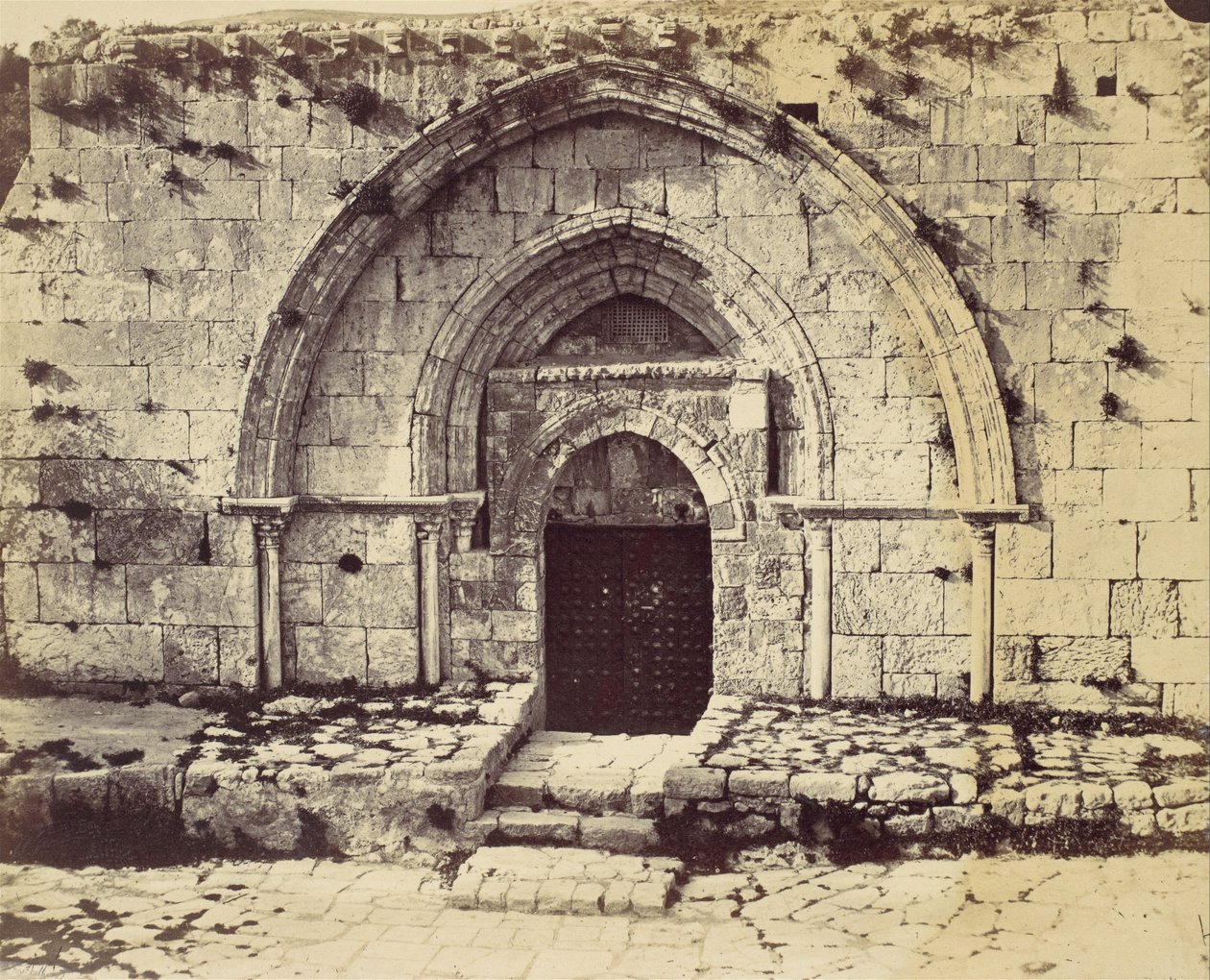Jomfruens grav, Jerusalem, 1860
