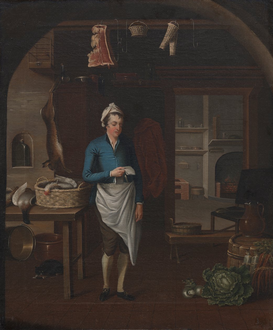 Køkken Scene af John Atkinson