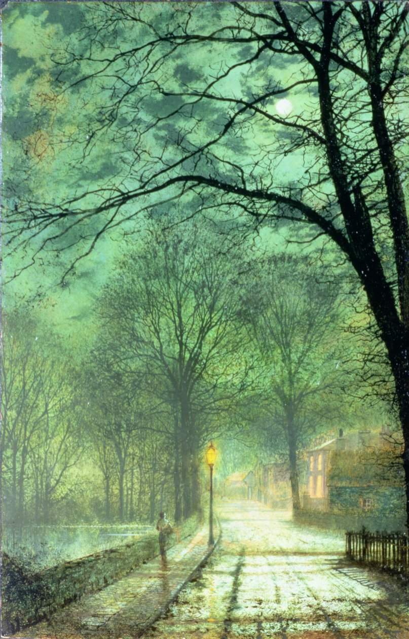 Bonchurch, Ventnor, Isle of Wight (bord) af John Atkinson Grimshaw