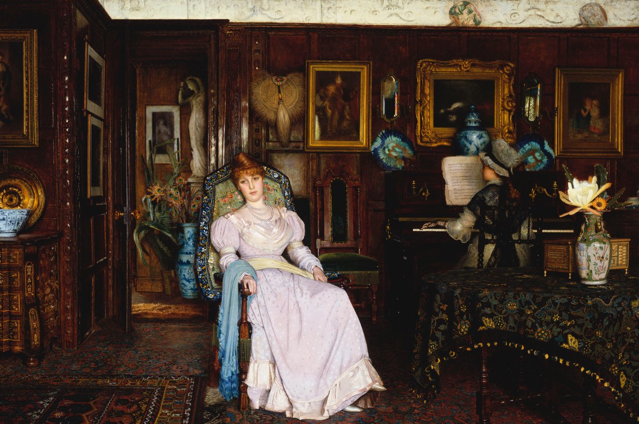 Kære hjem af John Atkinson Grimshaw
