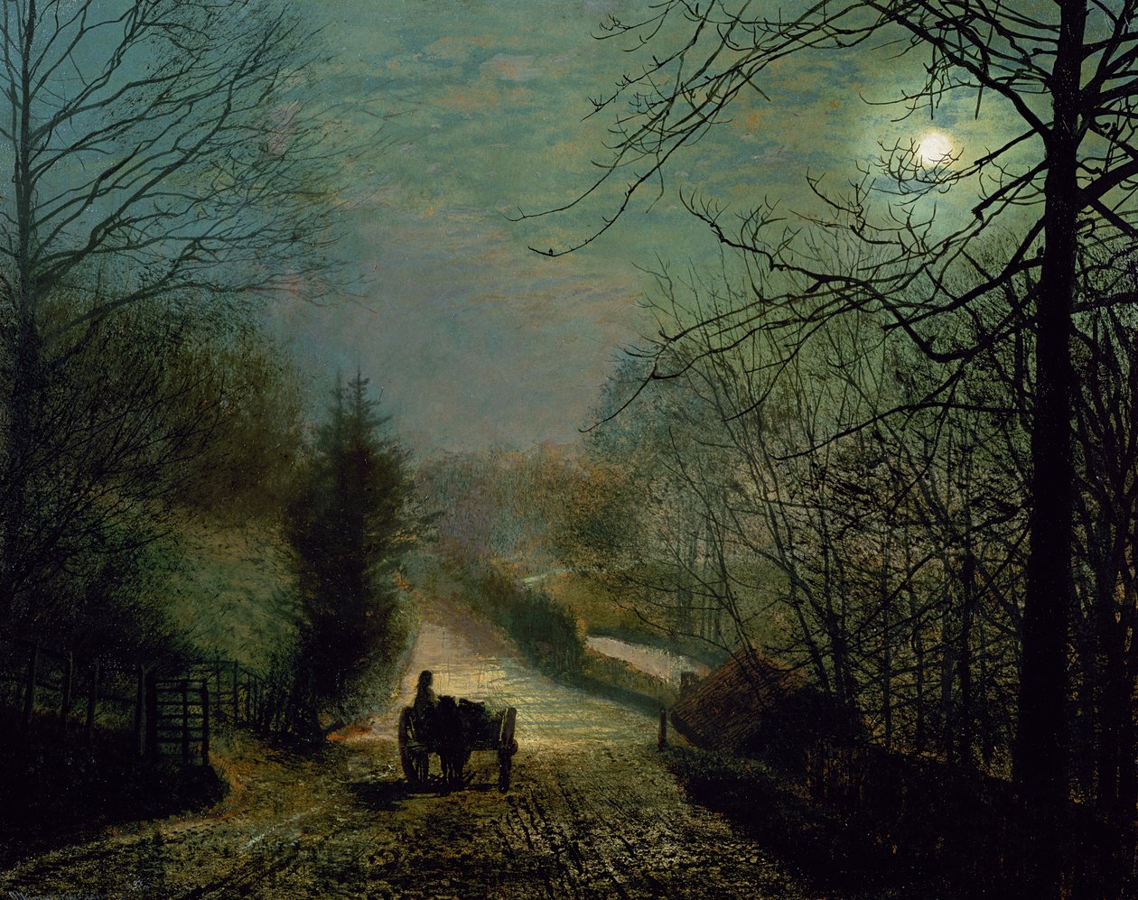 Forge Valley af John Atkinson Grimshaw