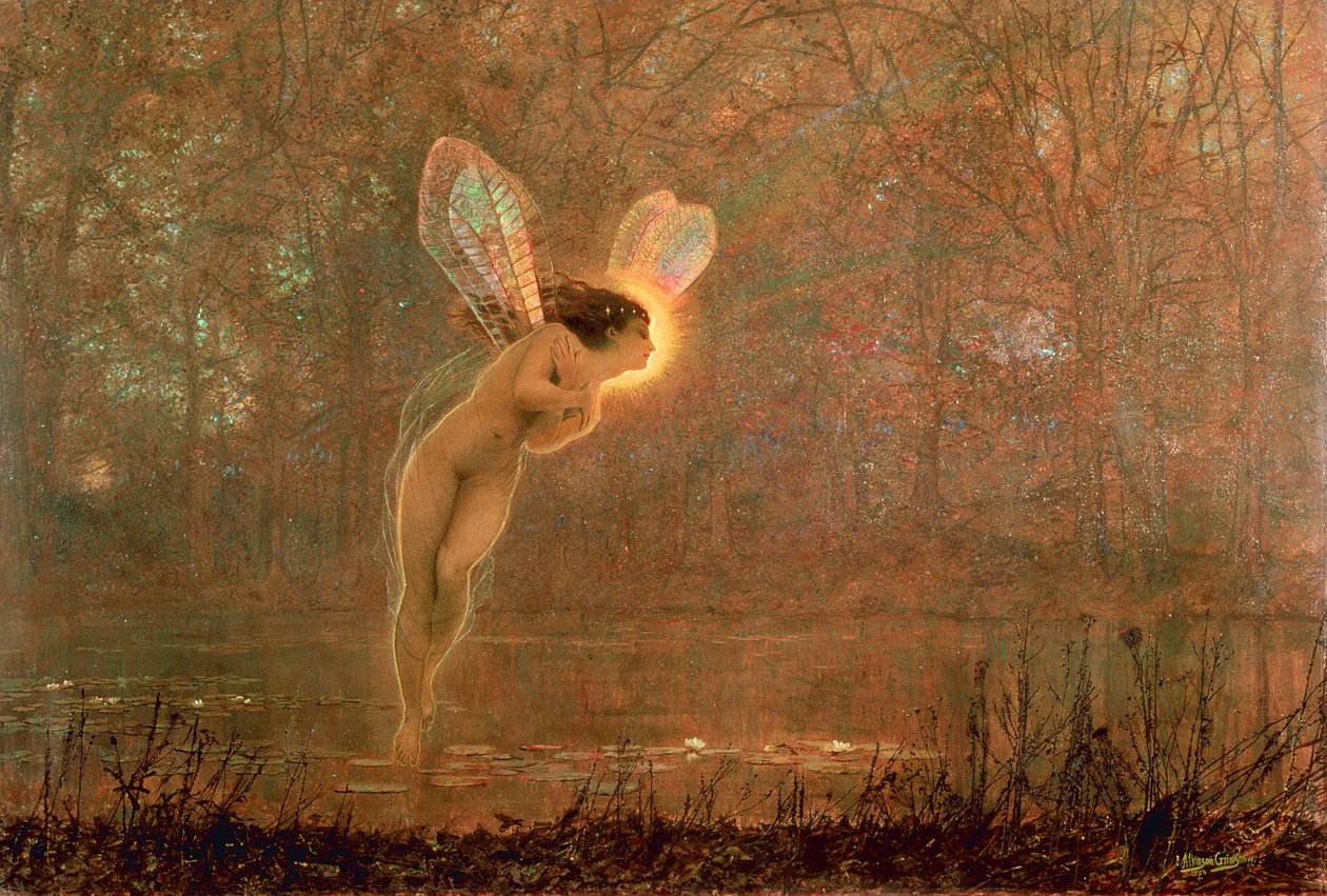 Iris af John Atkinson Grimshaw