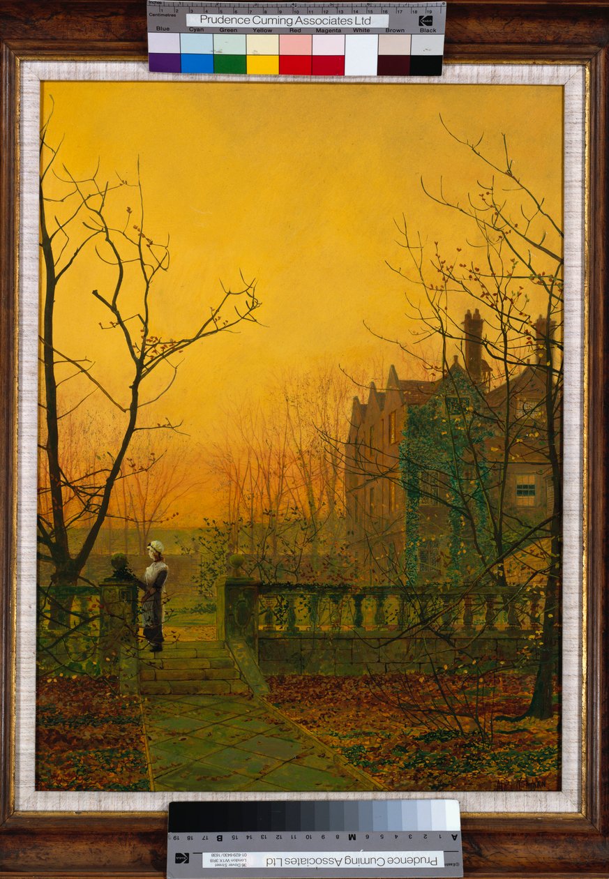 Knostrop Hall, Leeds af John Atkinson Grimshaw