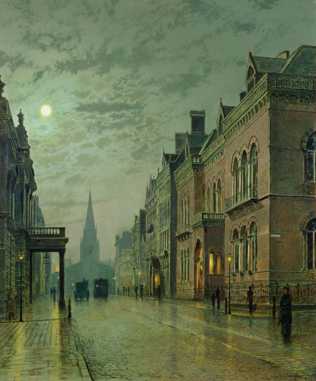Park Row, Leeds af John Atkinson Grimshaw