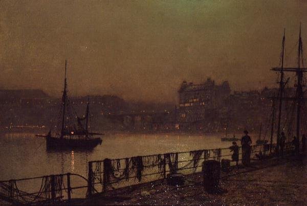 Scarborough af John Atkinson Grimshaw