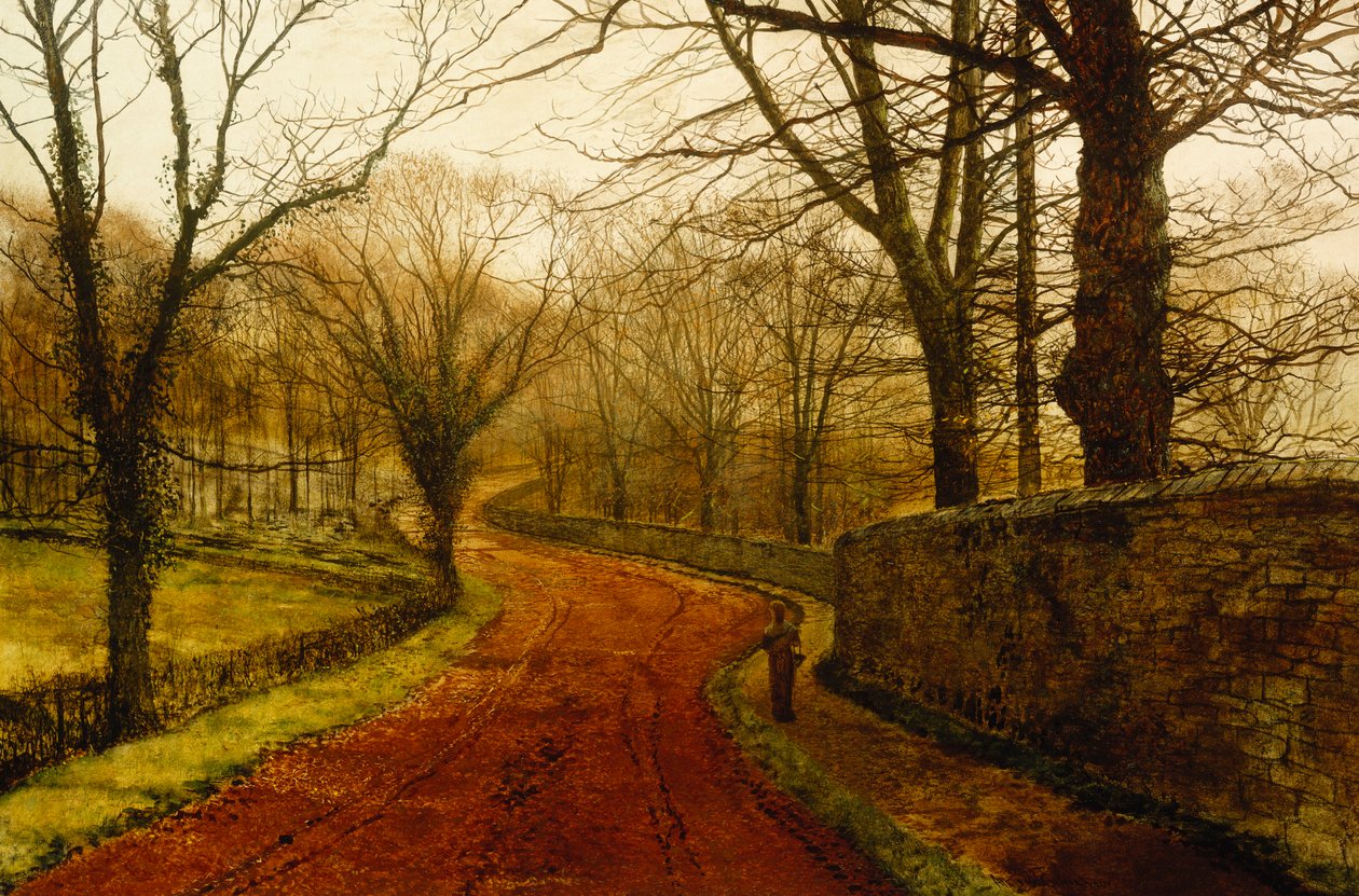 Stapleton Park, Pontefract, 1877 af John Atkinson Grimshaw