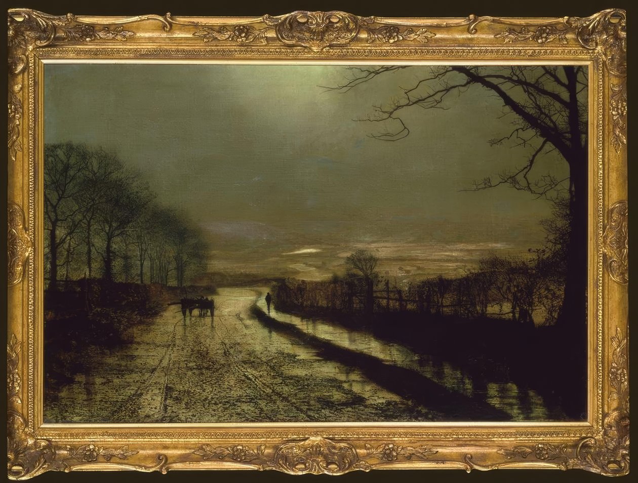 Wharfedale af John Atkinson Grimshaw