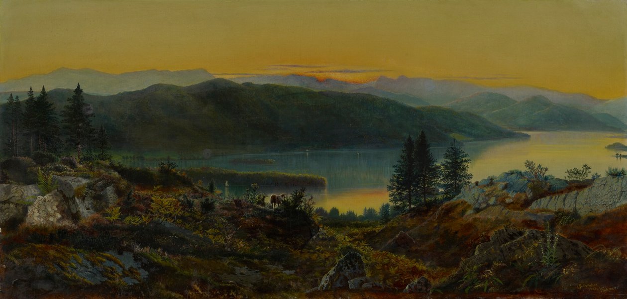 Windermere af John Atkinson Grimshaw